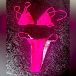 Brand new hot pink suit